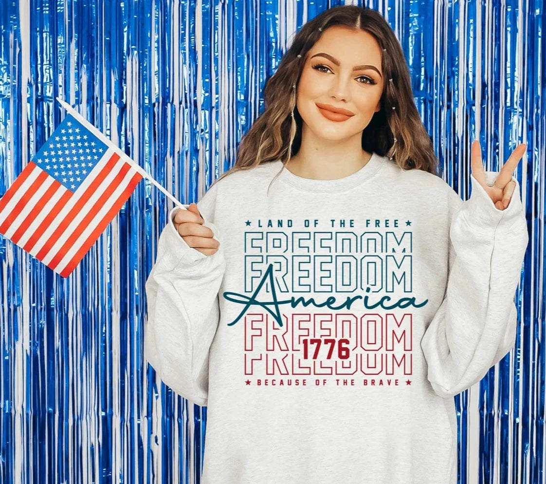 Freedom America 1776 DTF - Texas Transfers and Designs