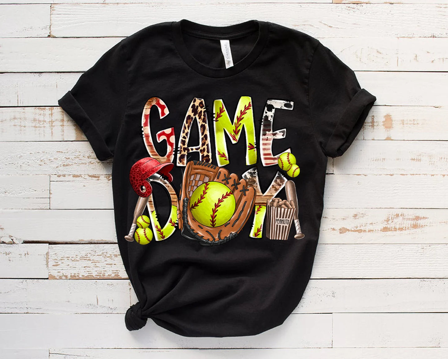 Game Day (Softball Glove) DTF - Texas Transfers and Designs