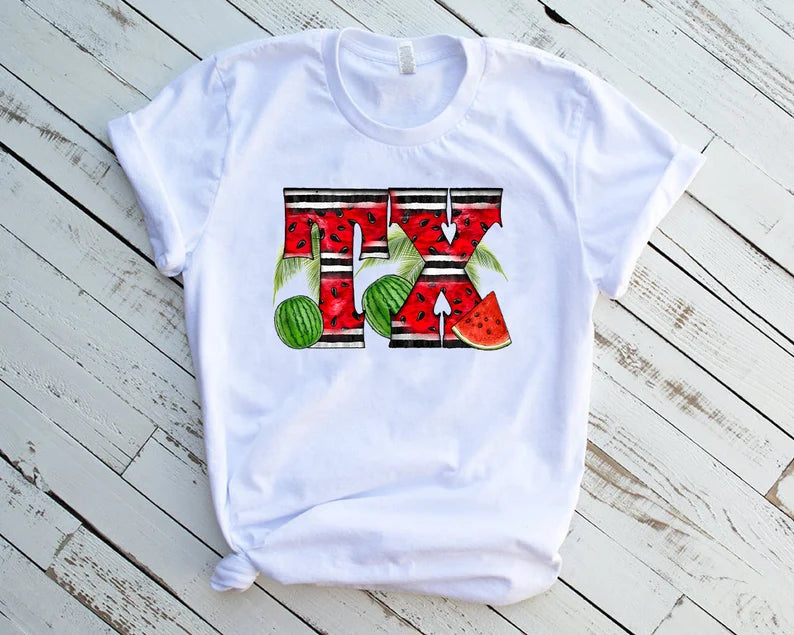 TX Watermelon DTF - Texas Transfers and Designs