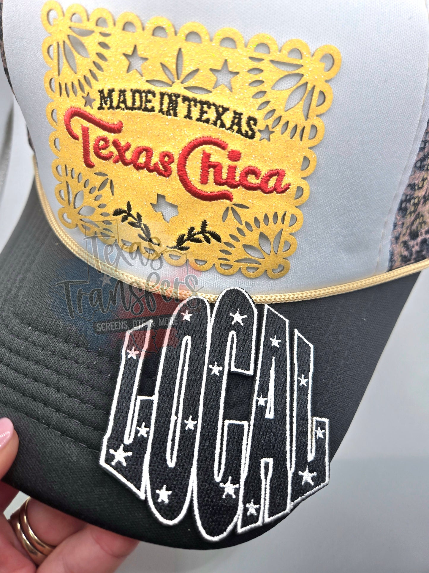 Local Star Iron-On PATCH - Texas Transfers and Designs