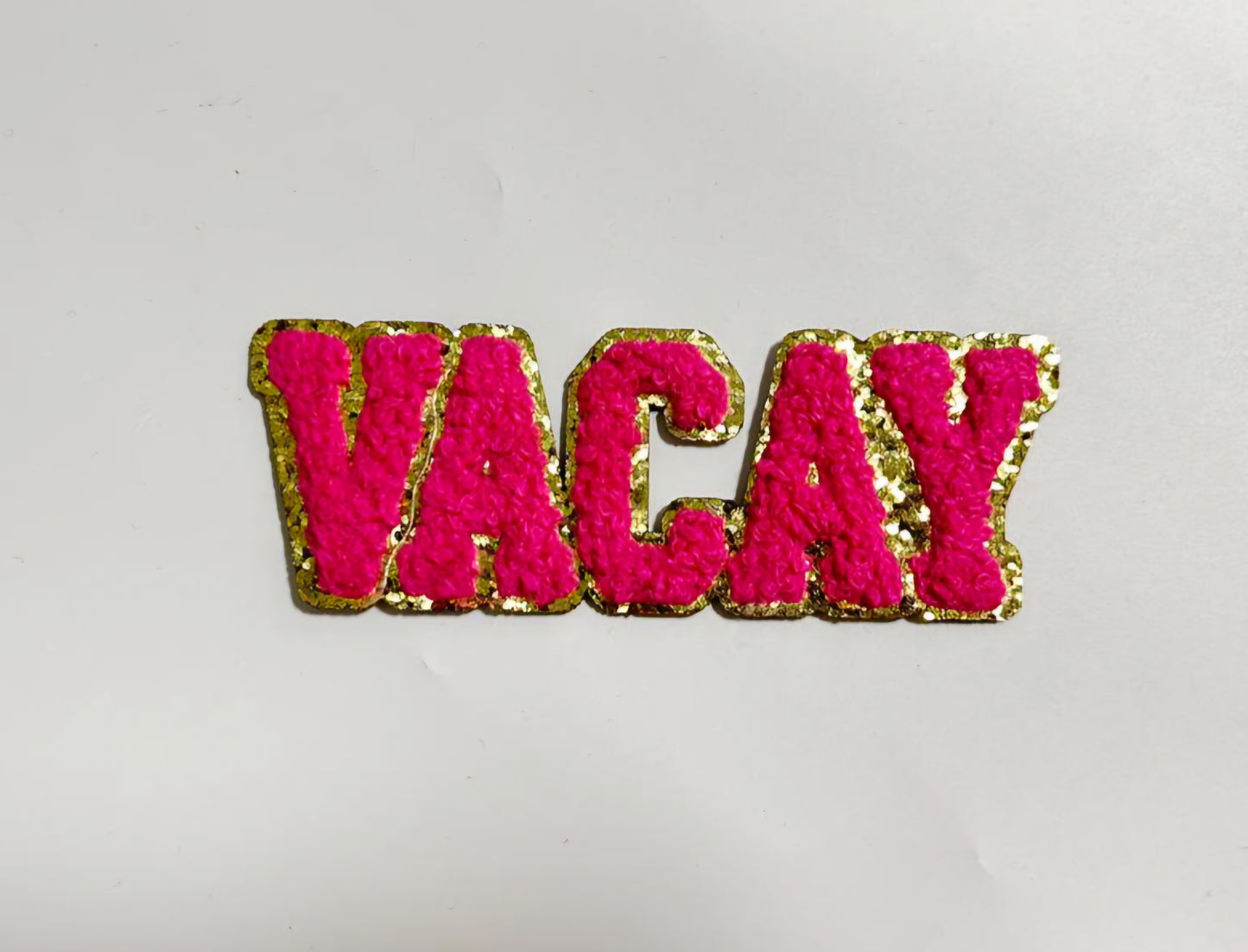 Vacay Iron-On PATCH *DISCONTINUED* - Texas Transfers and Designs