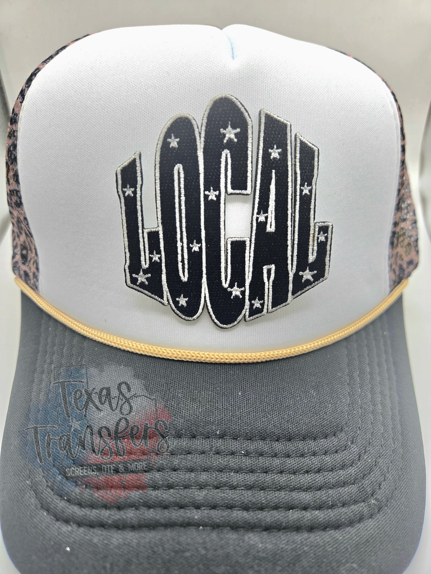 Local Star Iron-On PATCH - Texas Transfers and Designs