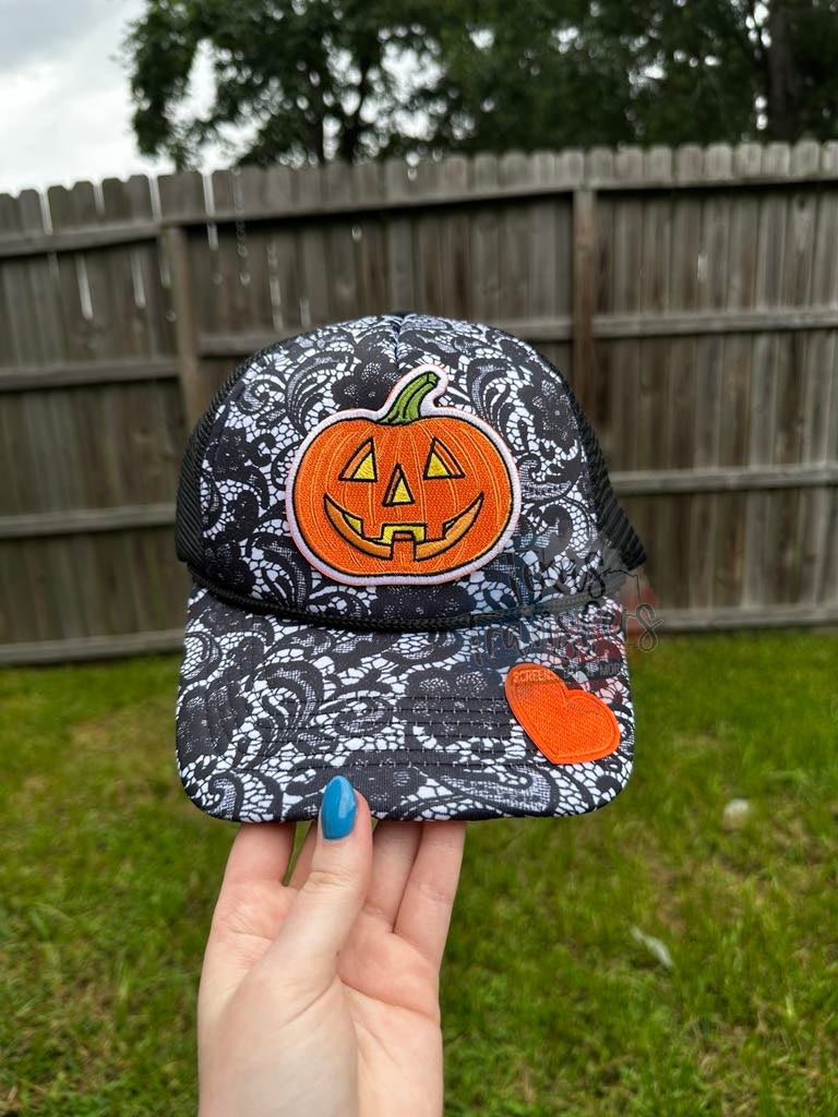 Lace FRONT Trucker Hat - Texas Transfers and Designs