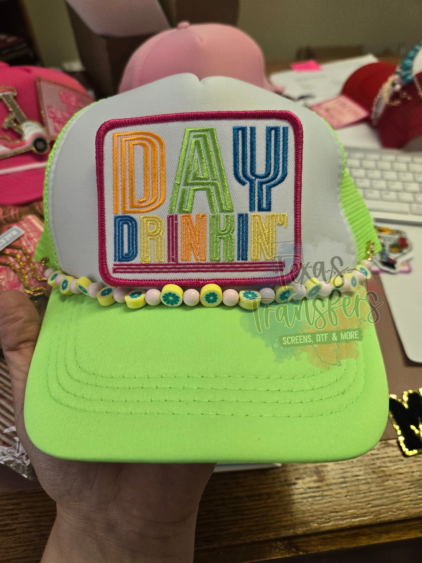 Summer Hat Chains - Texas Transfers and Designs