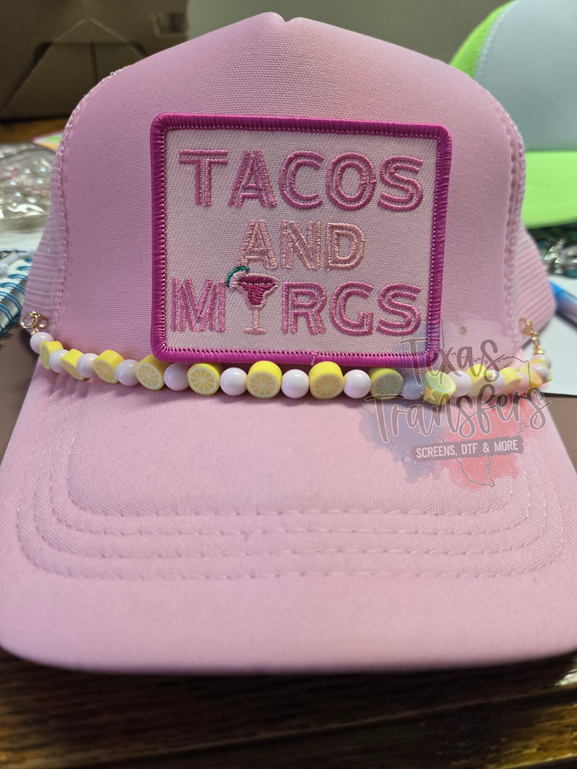 Summer Hat Chains - Texas Transfers and Designs