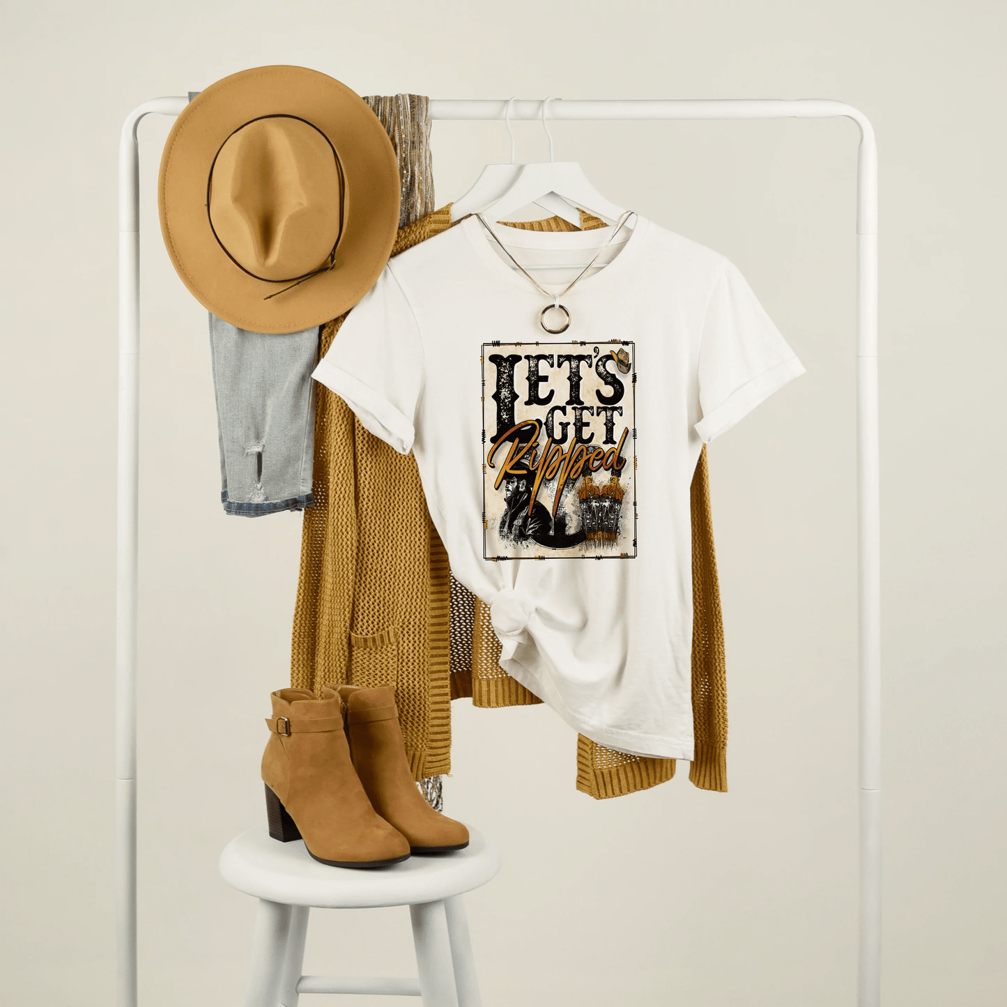 Let's Get Ripped HIGH HEAT - Texas Transfers and Designs