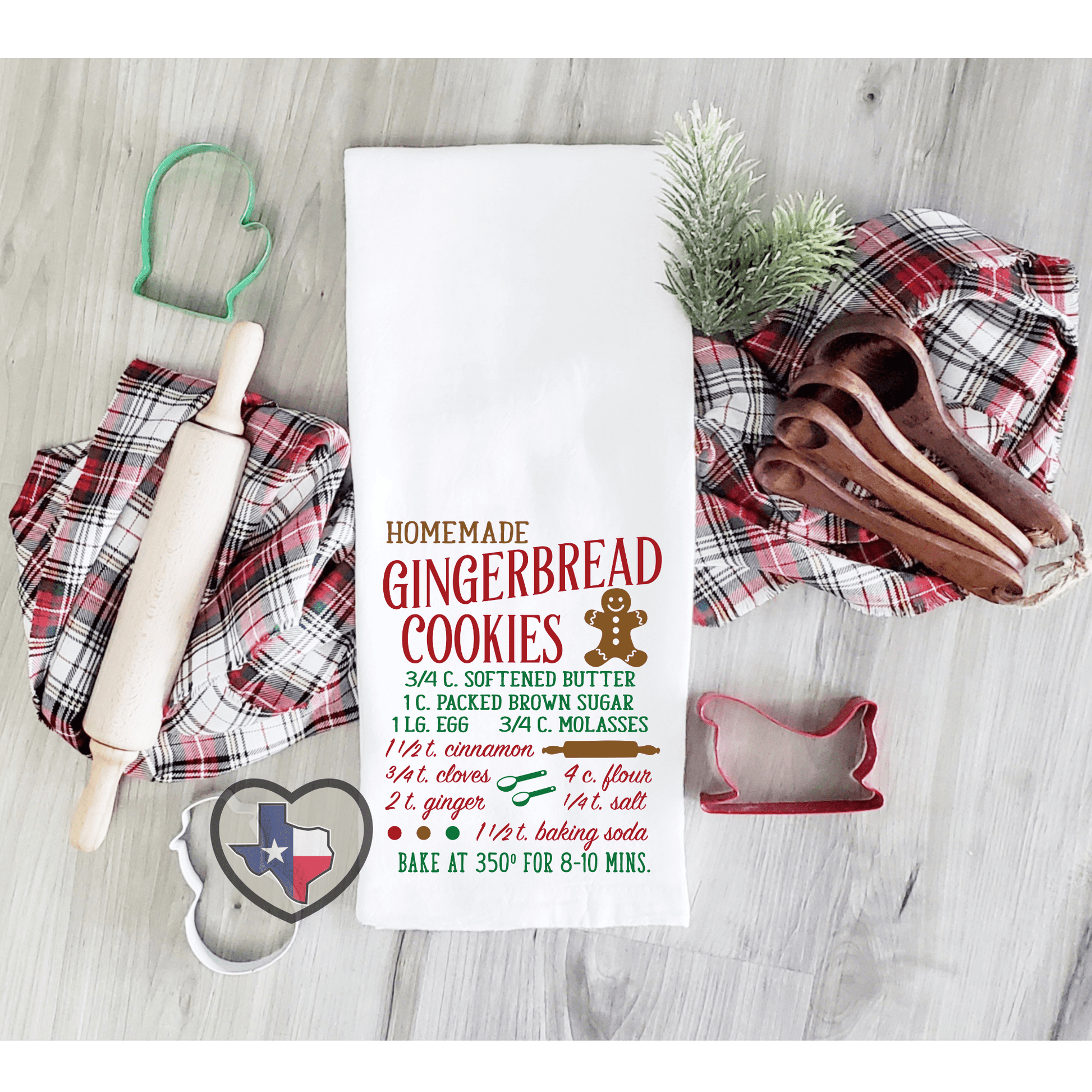 Gingerbread DTF - Texas Transfers and Designs