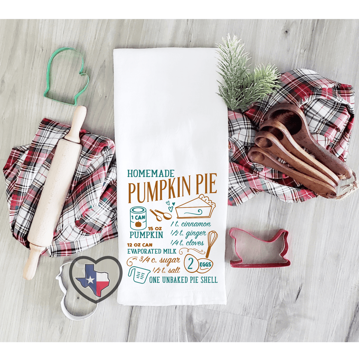 Pumpkin Pie DTF - Texas Transfers and Designs