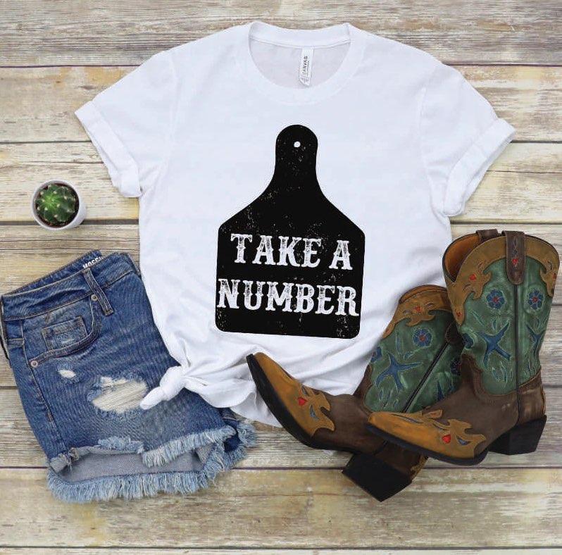 Take A Number HIGH HEAT - Texas Transfers and Designs