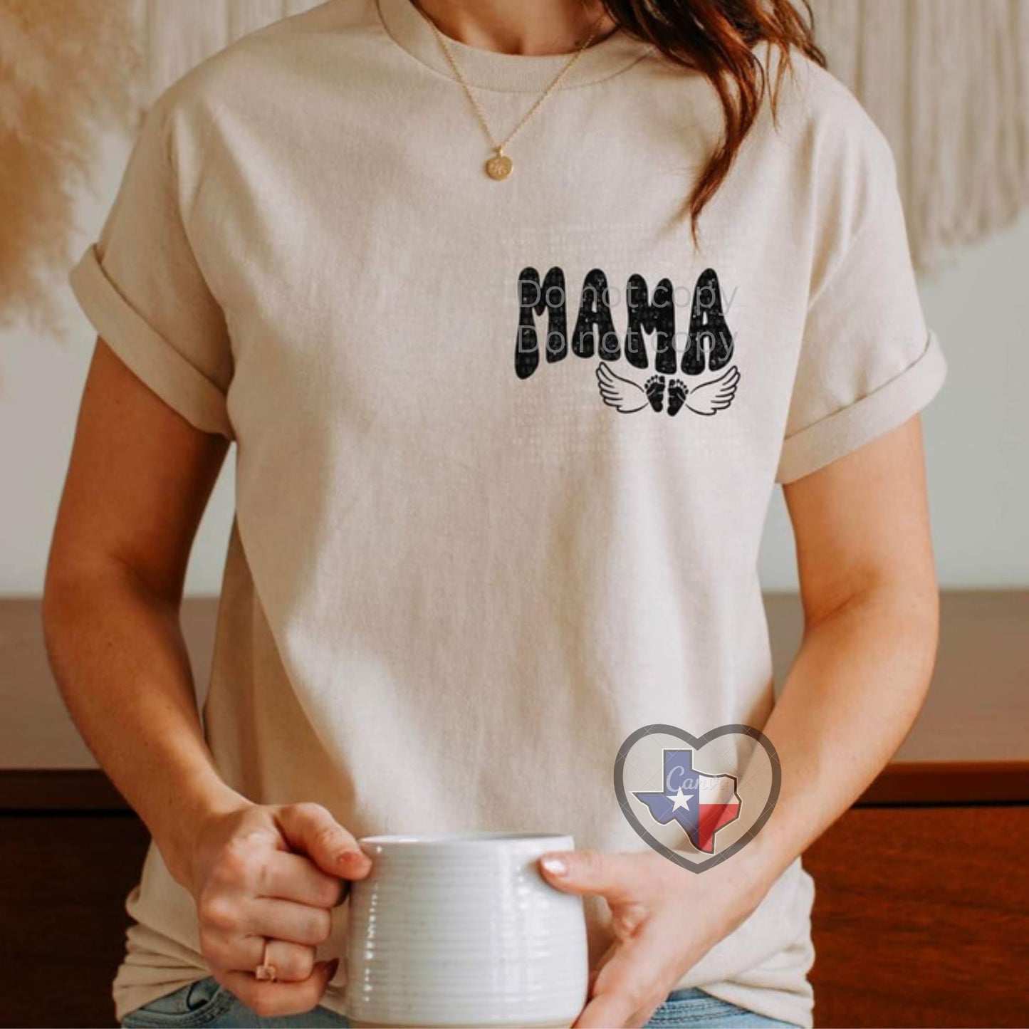 Angel Mama (Infant Loss) *EXCLUSIVE* - Texas Transfers and Designs