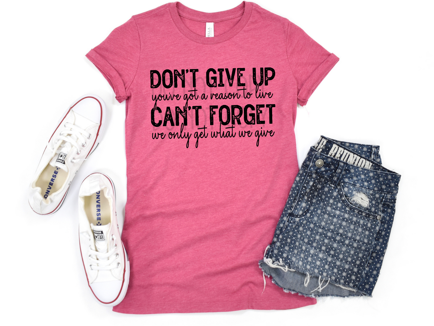 Don't Give Up - Texas Transfers and Designs