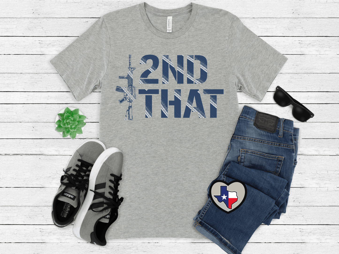 2nd That - NAVY - Texas Transfers and Designs