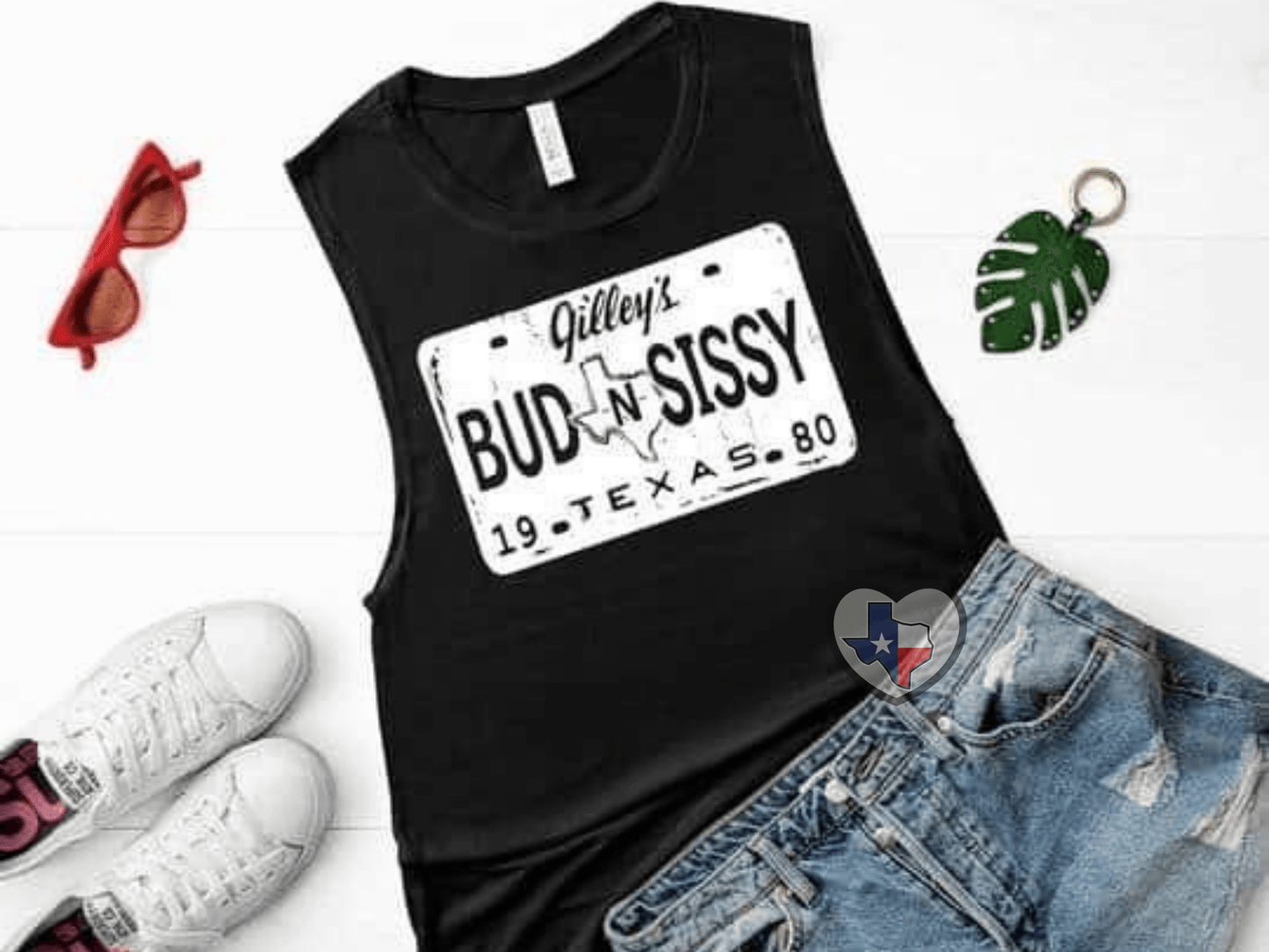 Bud & Sissy - Texas Transfers and Designs