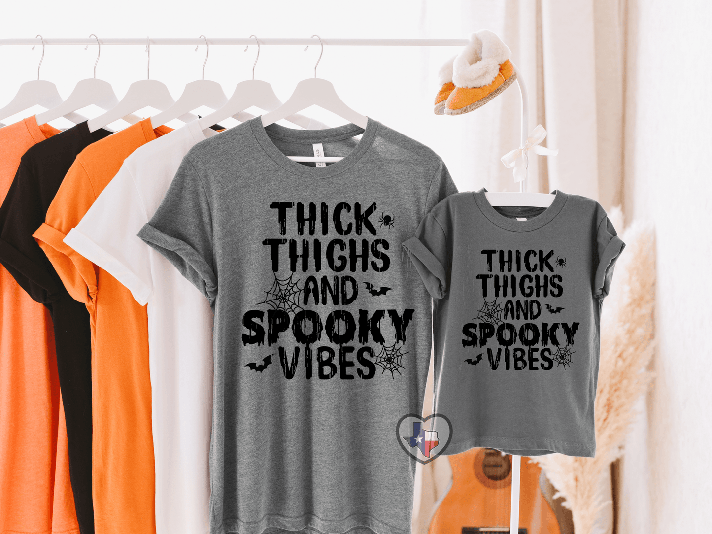 PRE-ORDER Arriving 7/9 Thick Thighs Toddler/Infant - Texas Transfers and Designs