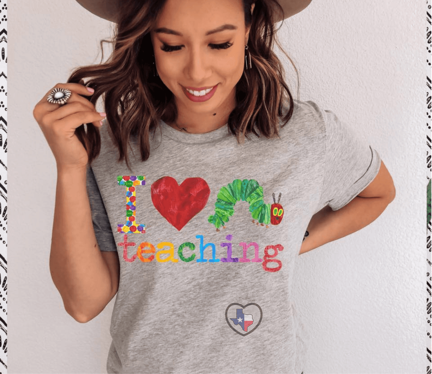 I Love Teaching HIGH HEAT - Texas Transfers and Designs