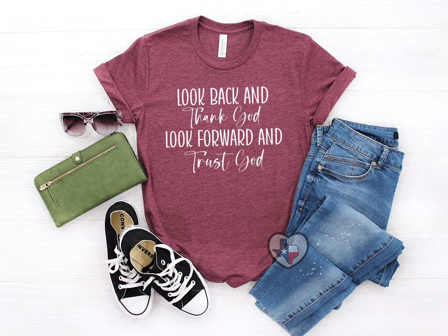 Look Back and Thank God *EXCLUSIVE* - Texas Transfers and Designs
