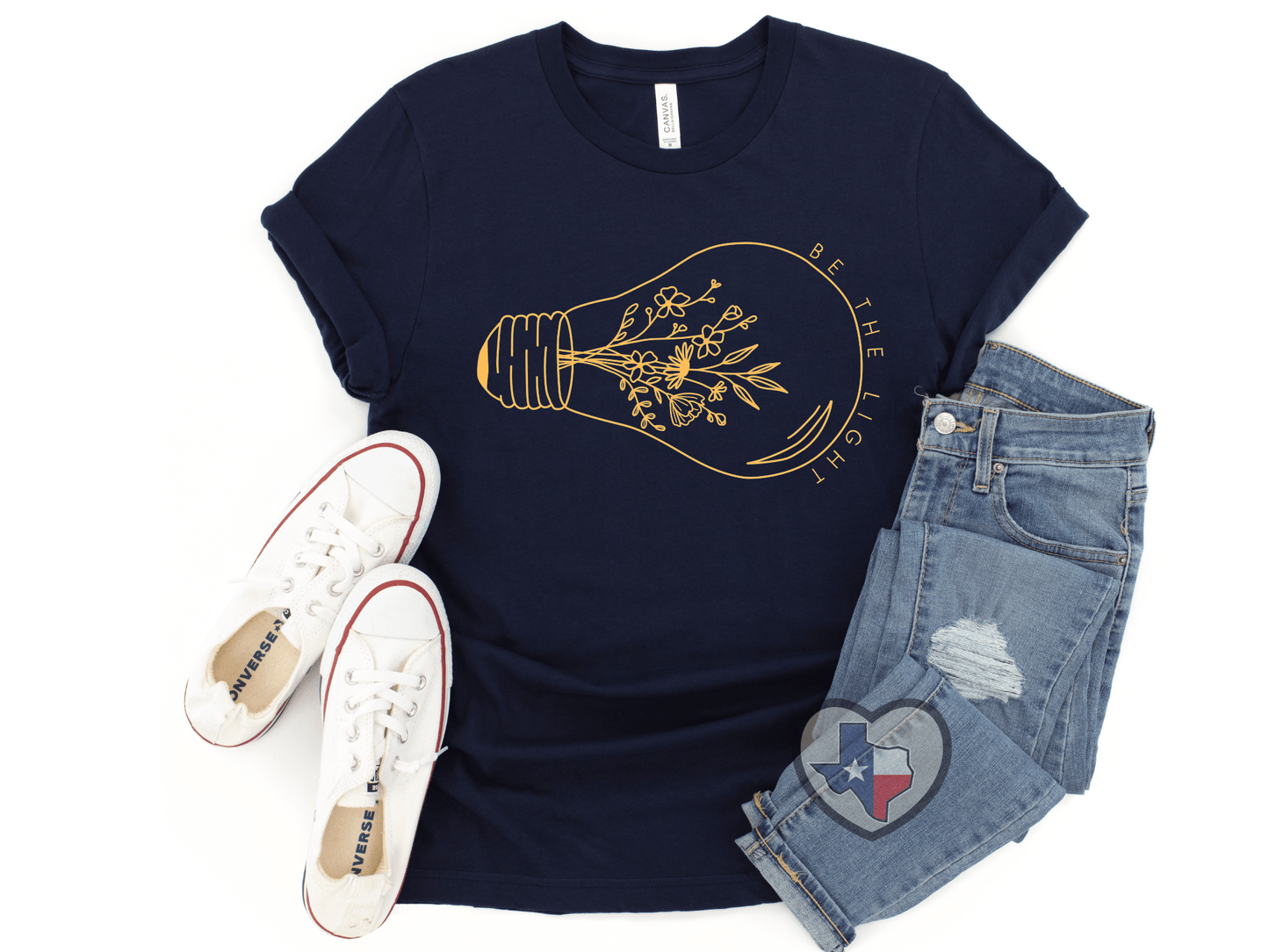 Be The Light (Yellow Gold) *EXCLUSIVE* - Texas Transfers and Designs