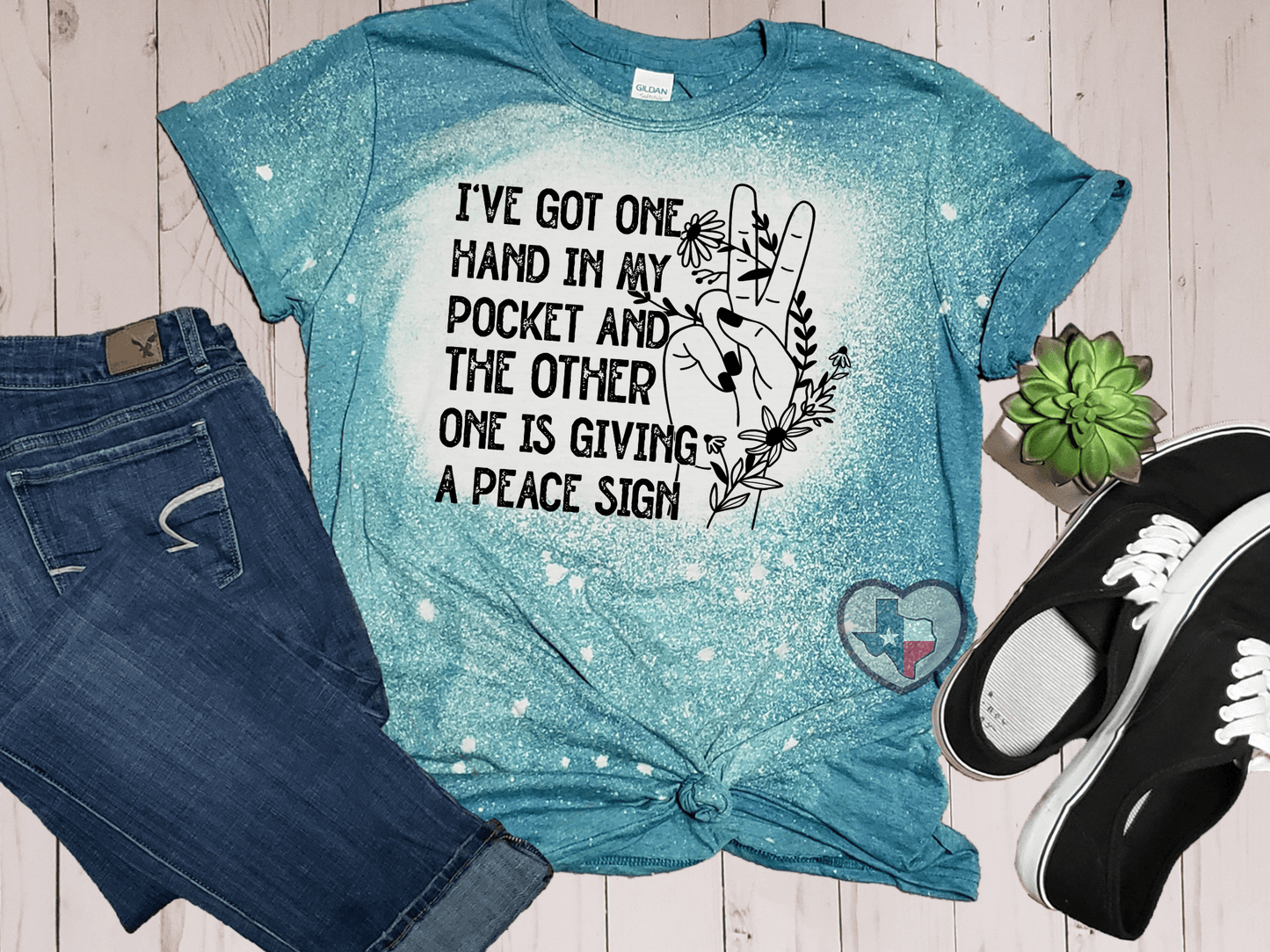 I've Got One Hand In My Pocket - Texas Transfers and Designs