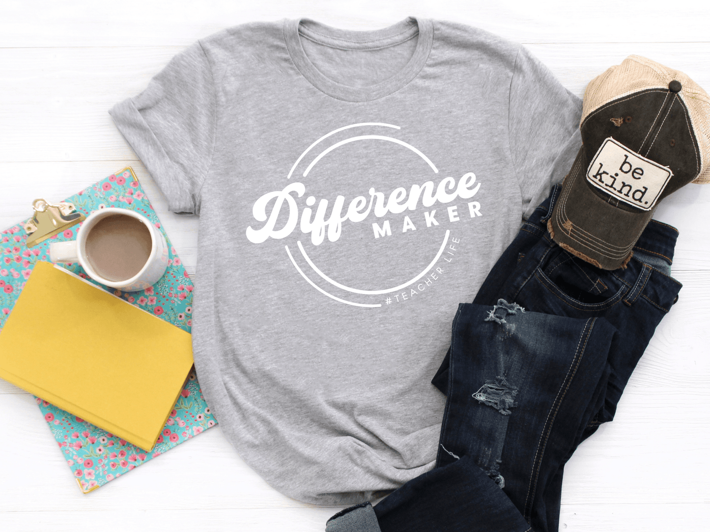 Difference Maker Teacher - Texas Transfers and Designs
