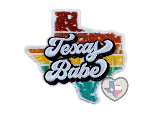 Texas Babe *EXCLUSIVE*  PATCH - Texas Transfers and Designs