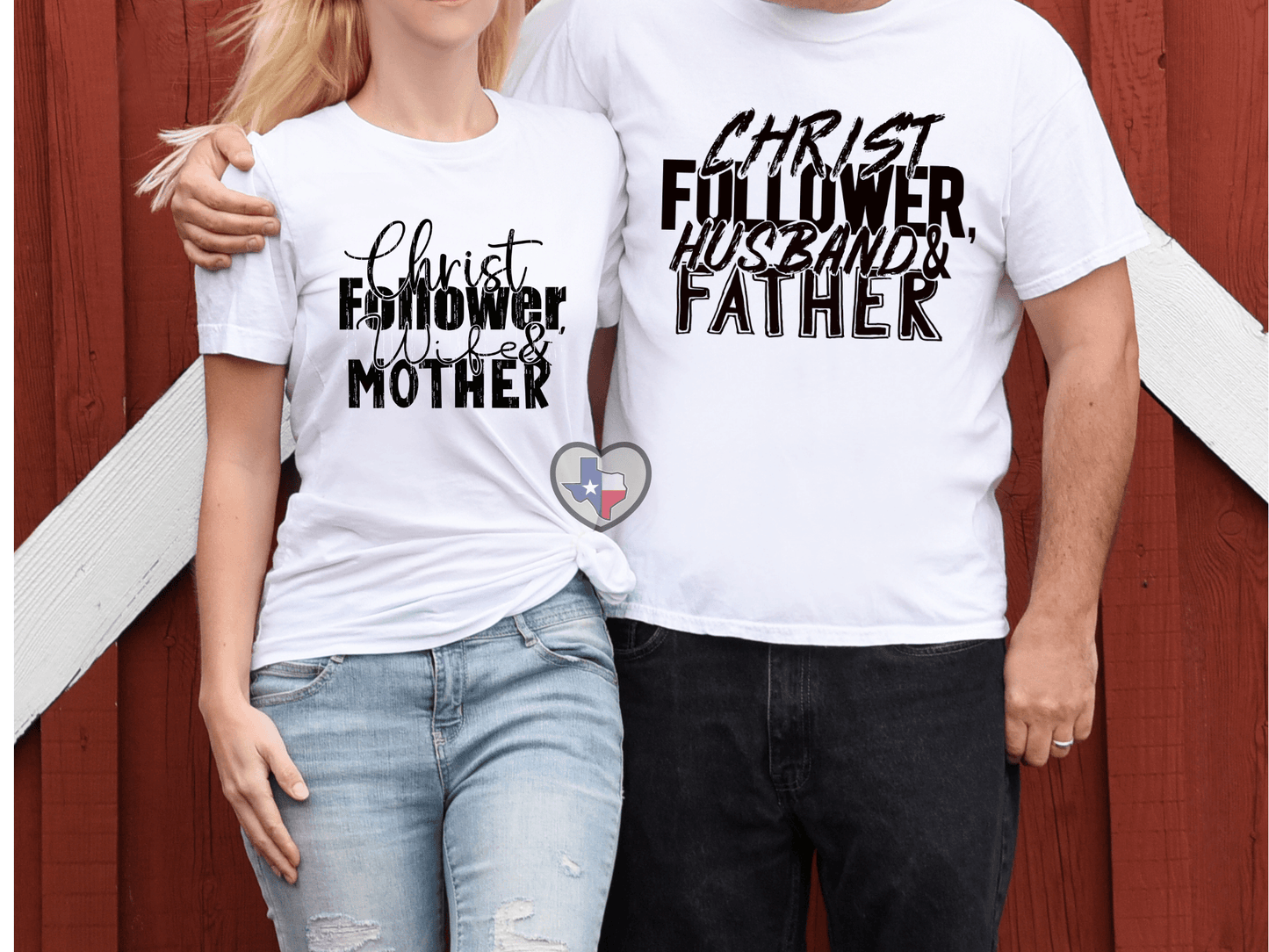 Christ Follower. Husband. Father. *EXCLUSIVE* - Texas Transfers and Designs