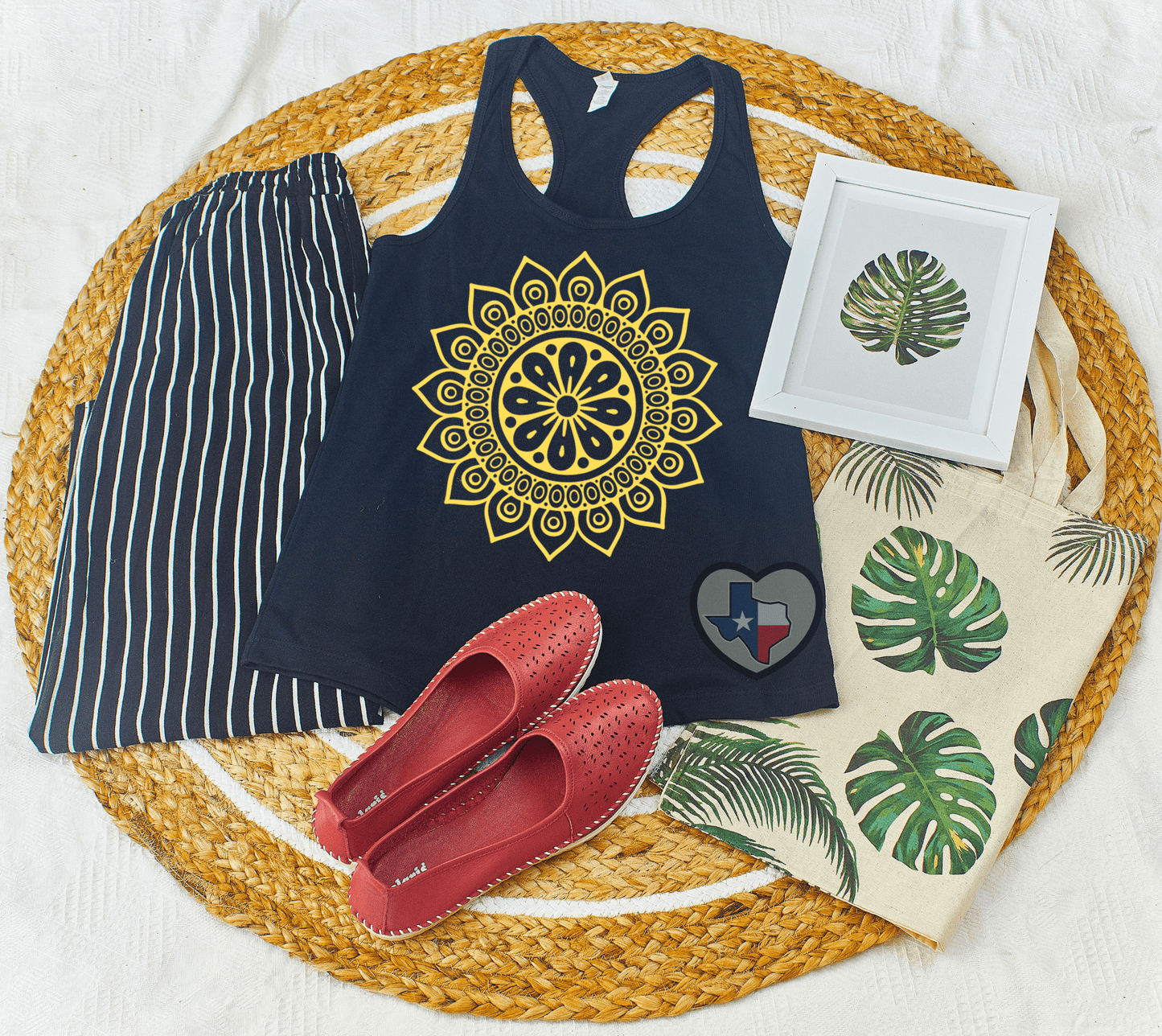 Sun Mandala (Yellow)