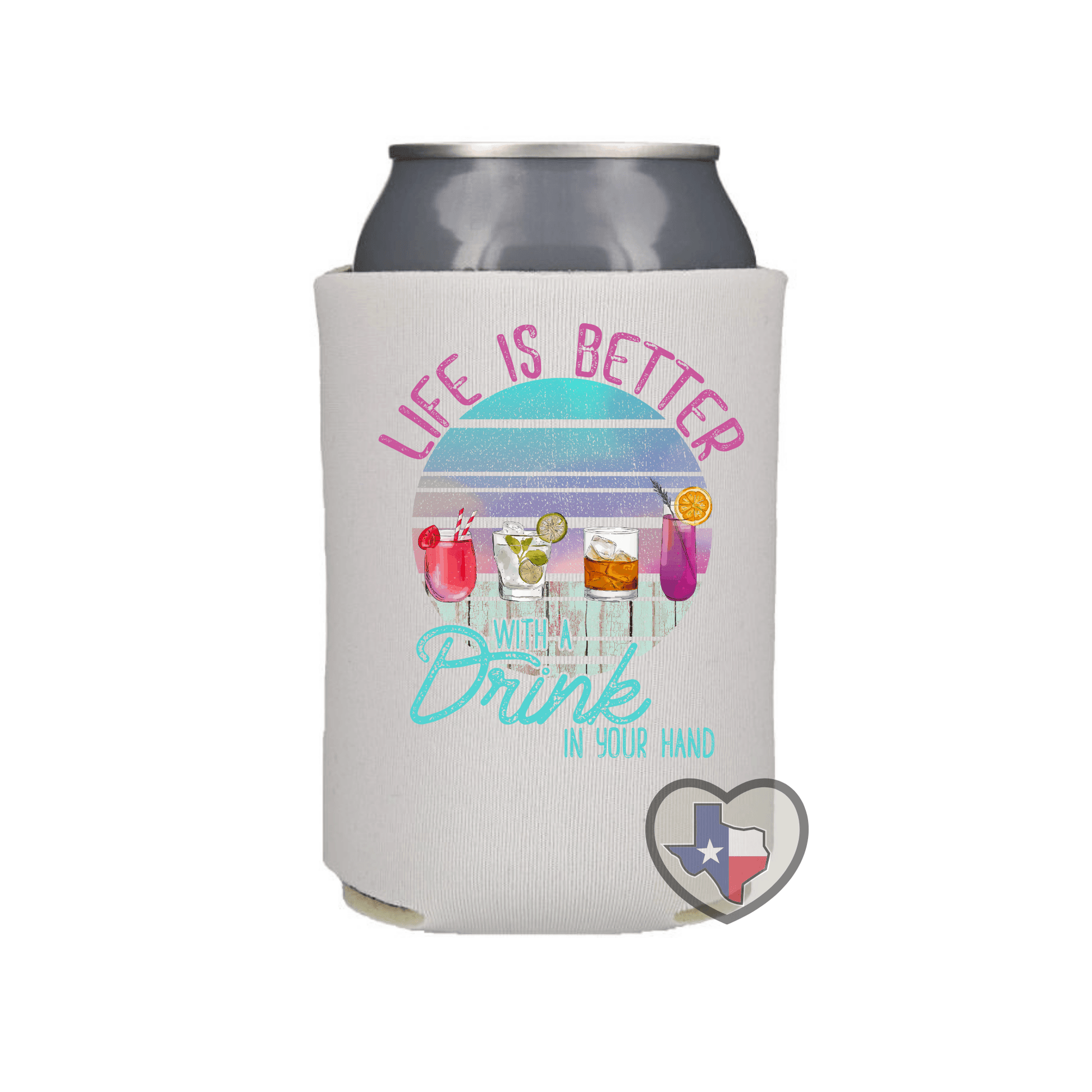 Koozie Prints (Multiple Choices) DTF - Texas Transfers and Designs