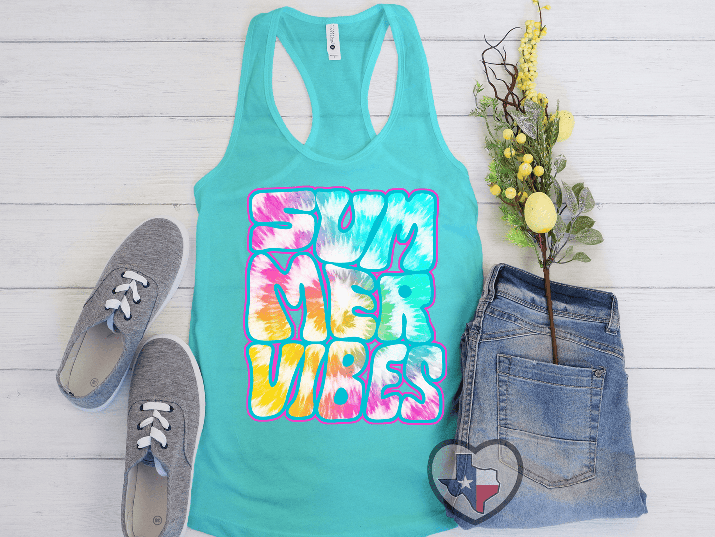 Summer Vibes Tie Dye HIGH HEAT