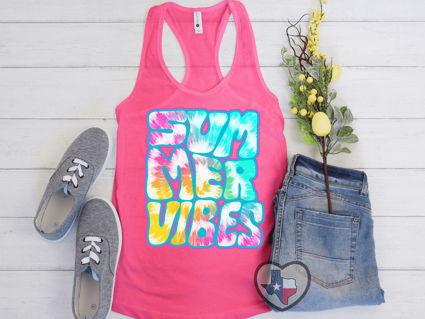 Summer Vibes Tie Dye HIGH HEAT