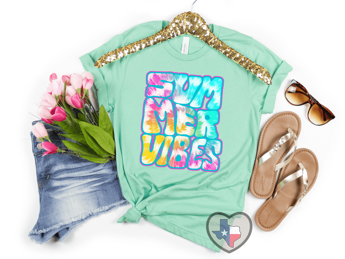 Summer Vibes Tie Dye HIGH HEAT