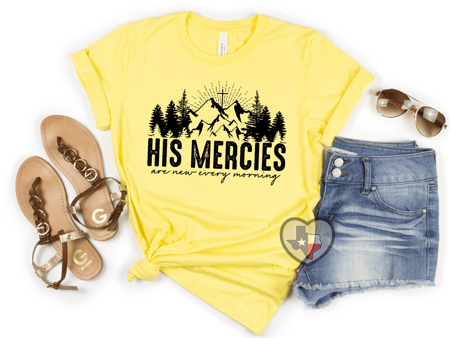 His Mercies Are New Every Morning *EXCLUSIVE* - Texas Transfers and Designs