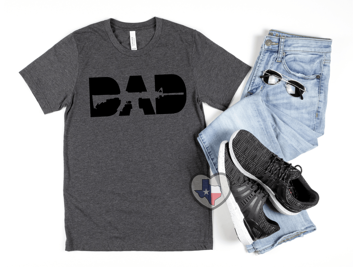 Dad (Gun) - Texas Transfers and Designs
