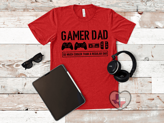 Gamer Dad - Texas Transfers and Designs
