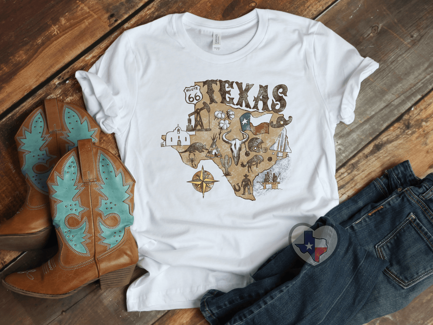 PRE-ORDER Arriving 6/17 Texas Vintage Art HIGH HEAT - Texas Transfers and Designs