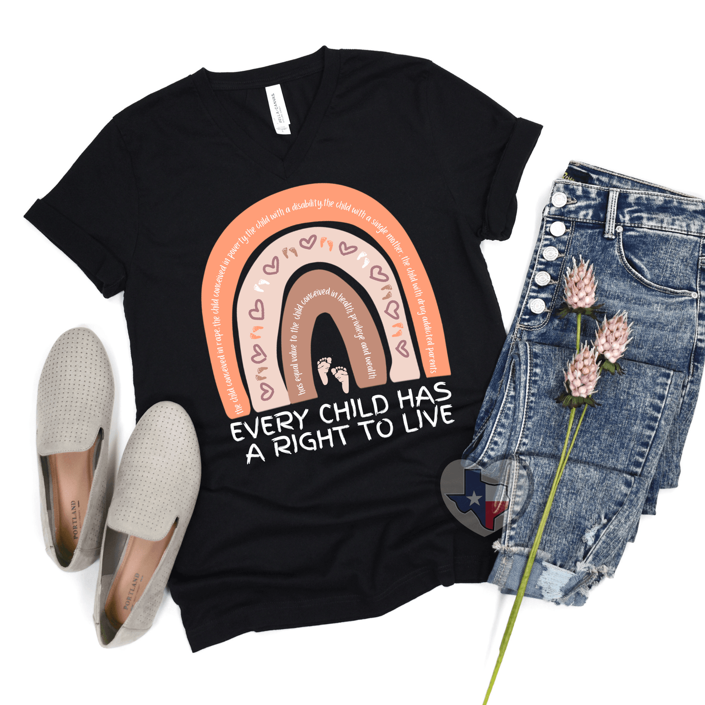 Every Child Has a Right To Live*EXCLUSIVE* HIGH HEAT - Texas Transfers and Designs