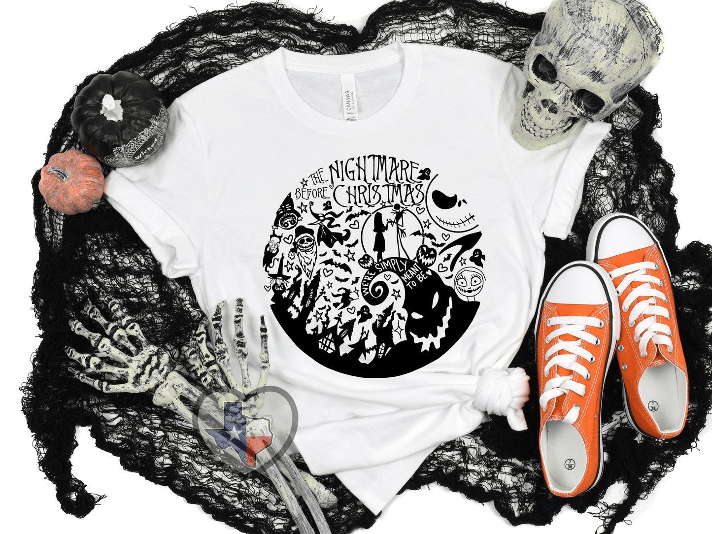 Nightmare Before Christmas Collage - Texas Transfers and Designs