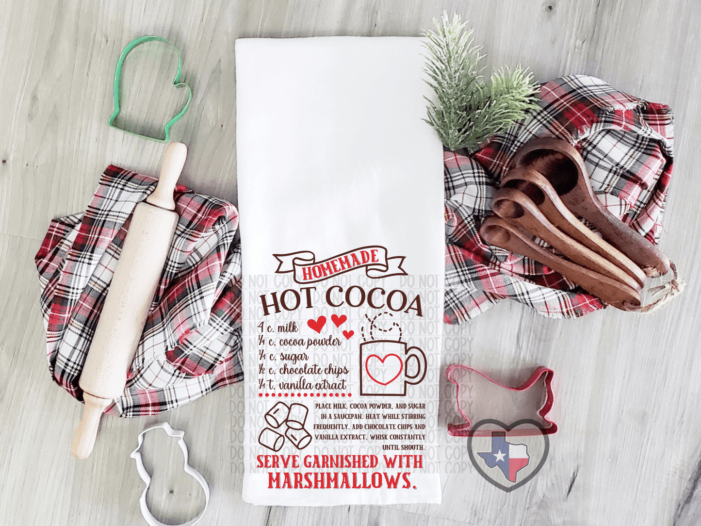 Hot Cocoa DTF - Texas Transfers and Designs