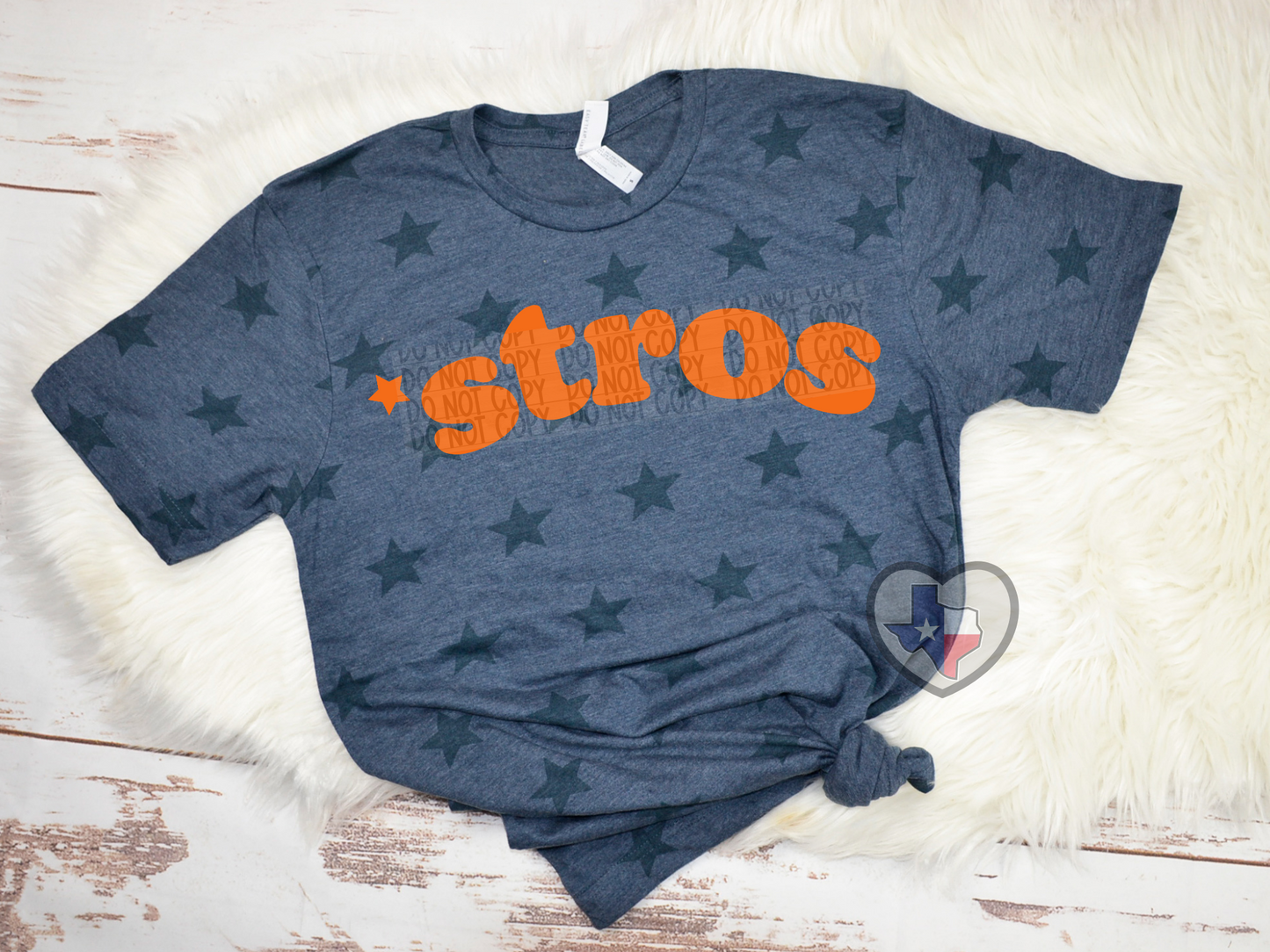STROS (Orange) PUFF - Texas Transfers and Designs