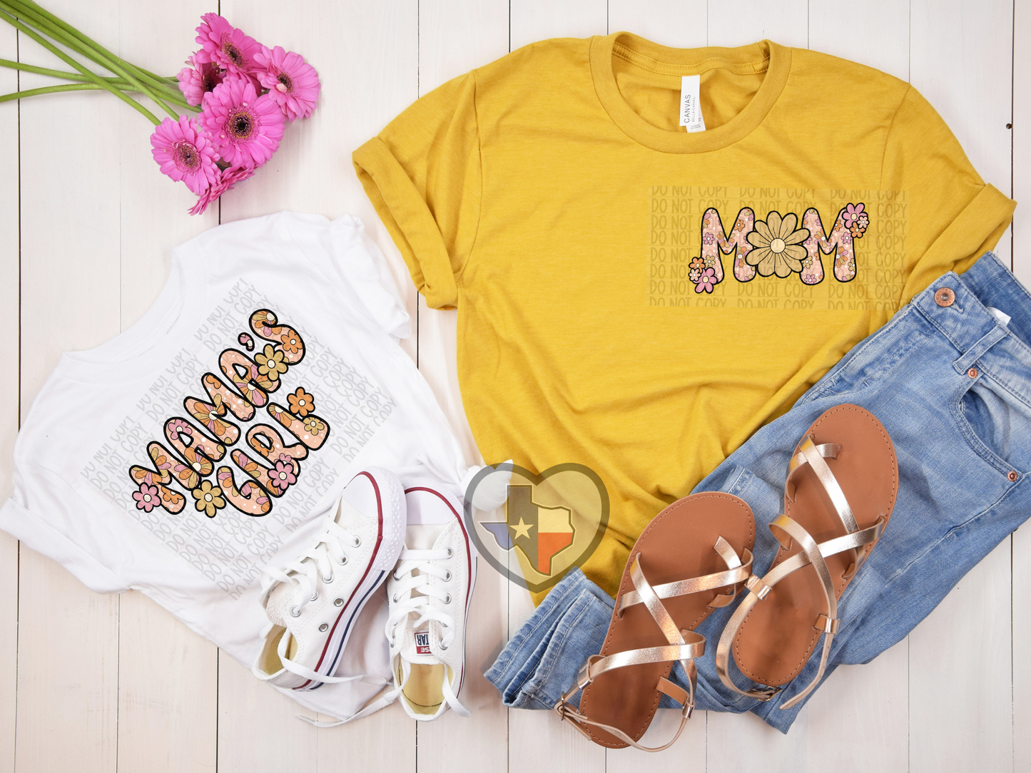 Girl Mom/Mama's Girl DTF - Texas Transfers and Designs