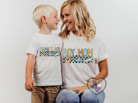 Boy Mom/Mama's Boy DTF - Texas Transfers and Designs