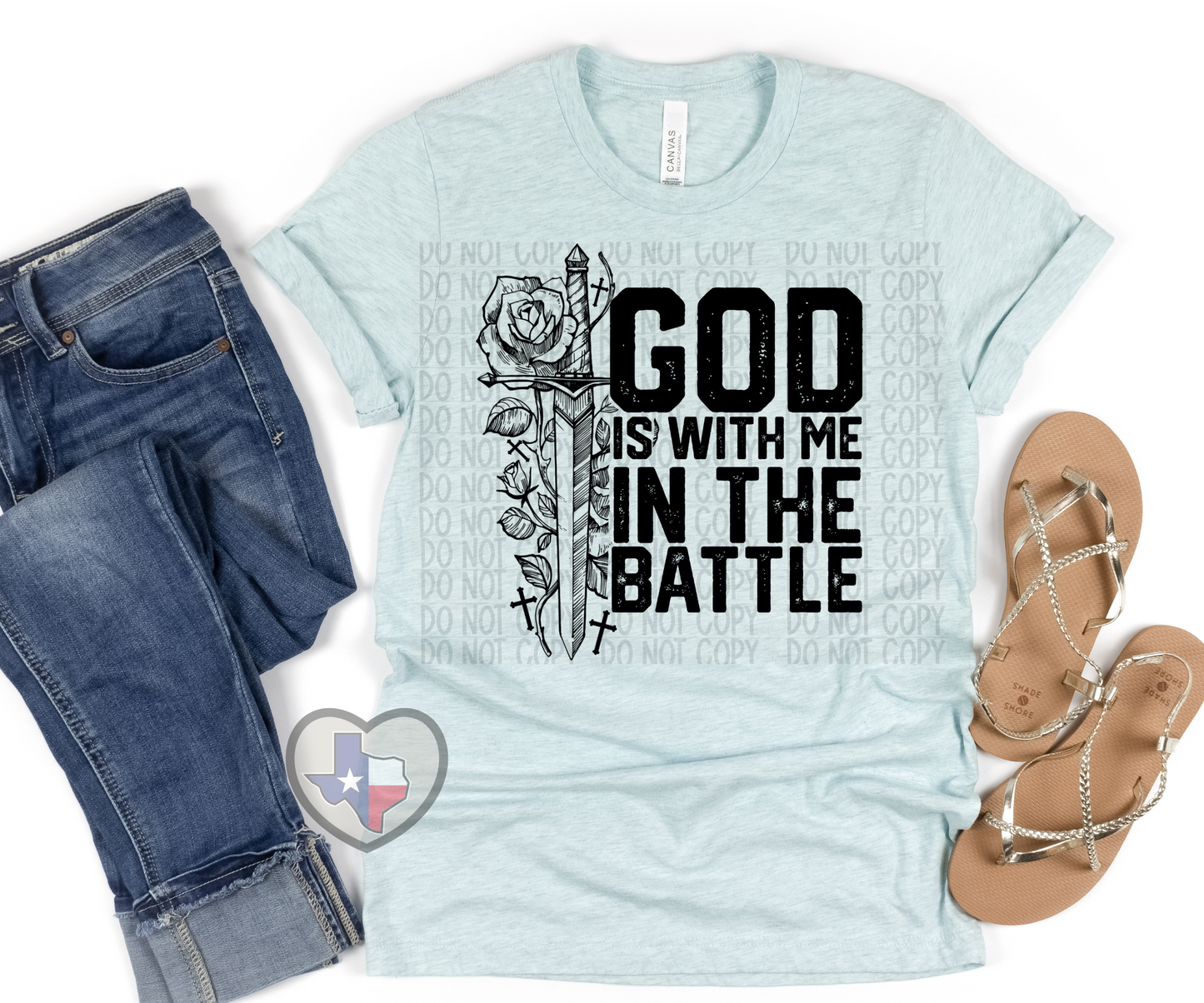 God Is With Me In The Battle