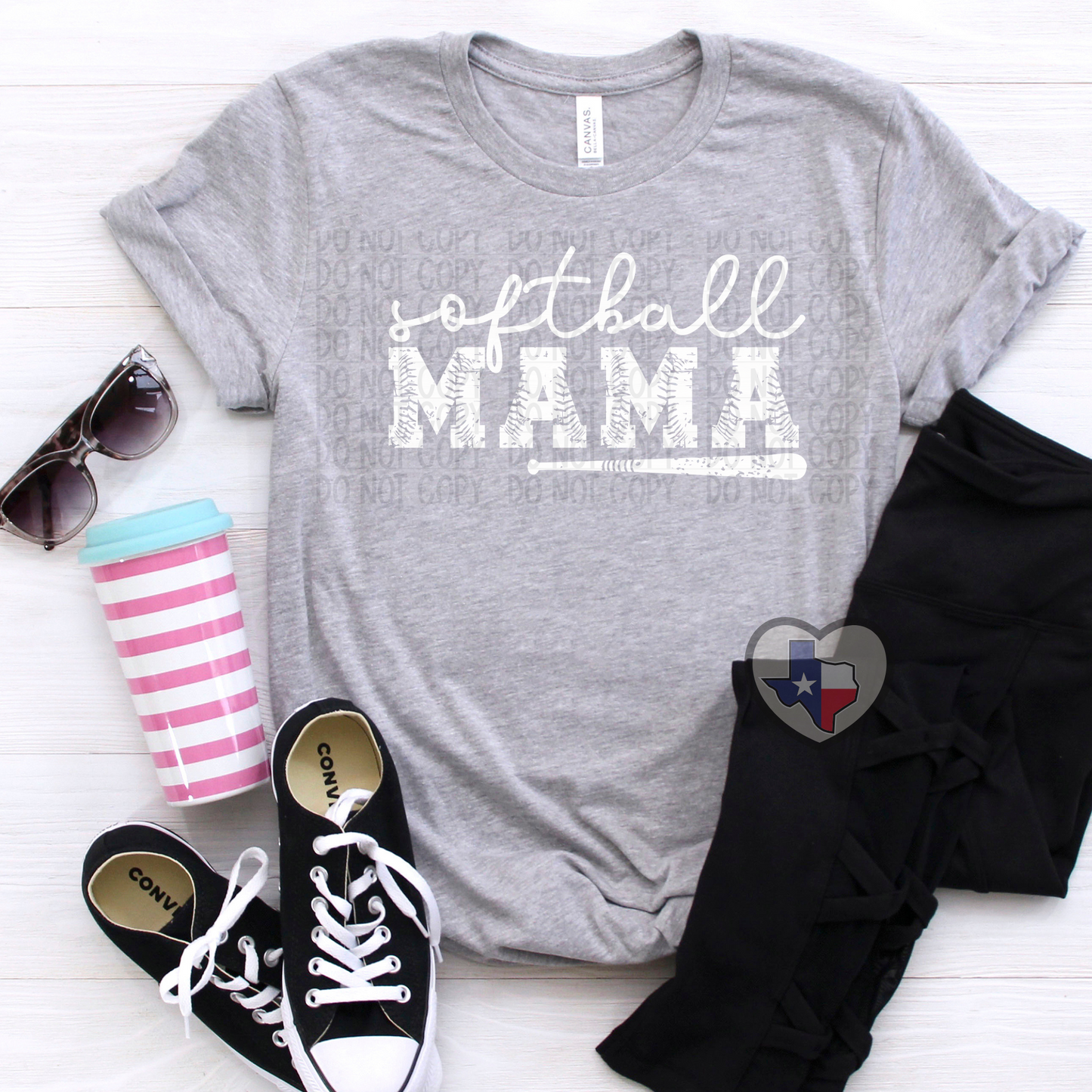Softball Mama *EXCLUSIVE* - Texas Transfers and Designs