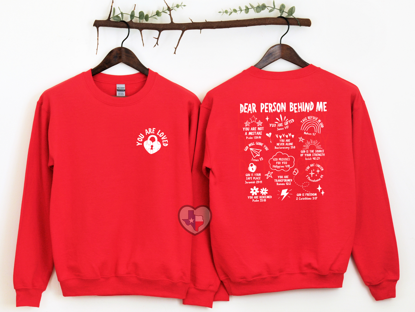 Dear Person Behind Me (PICTURES) - Texas Transfers and Designs