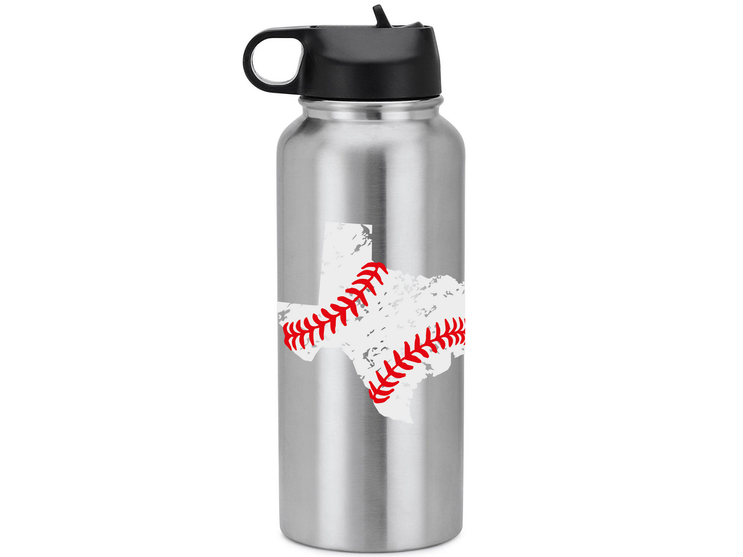 Texas Baseball Sticker UV DTF