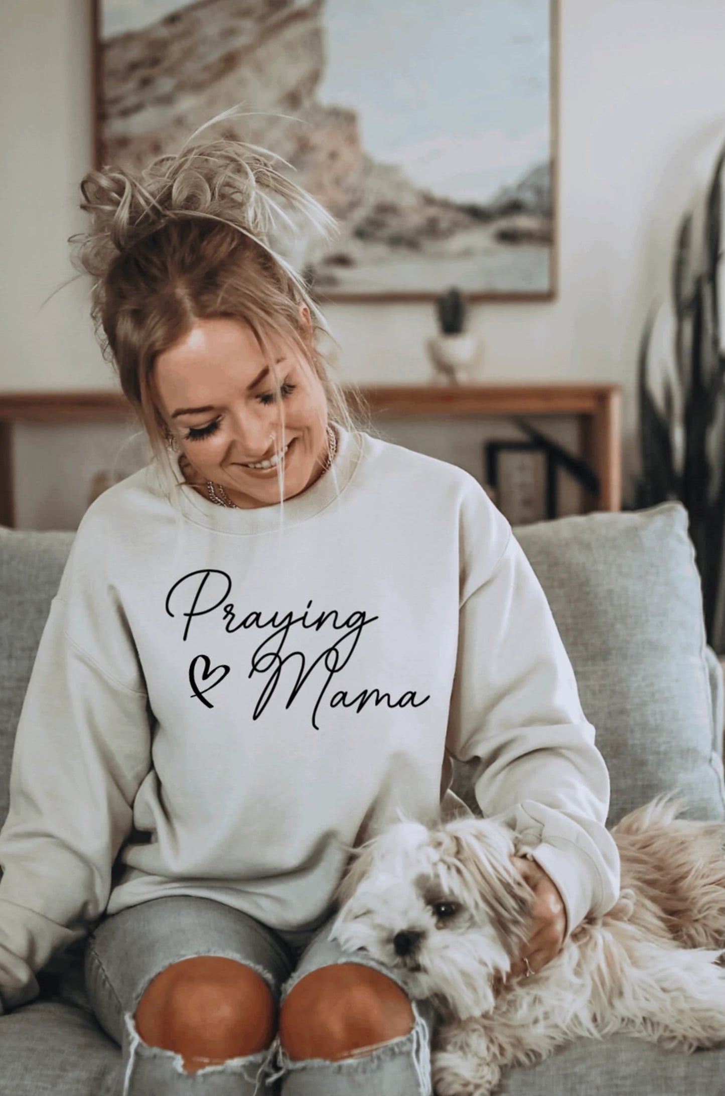 Praying Mama - Texas Transfers and Designs