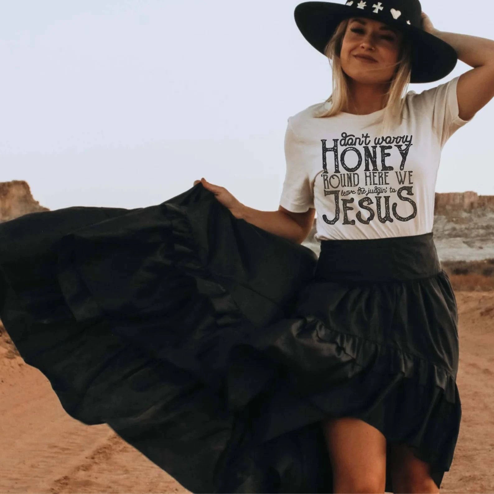 Don't Worry Honey - Texas Transfers and Designs