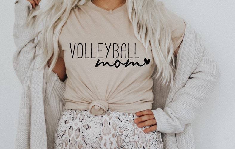 Volleyball Mom - Texas Transfers and Designs
