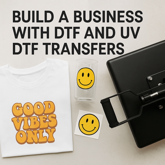 Build a Business with DTF and UV DTF Transfers