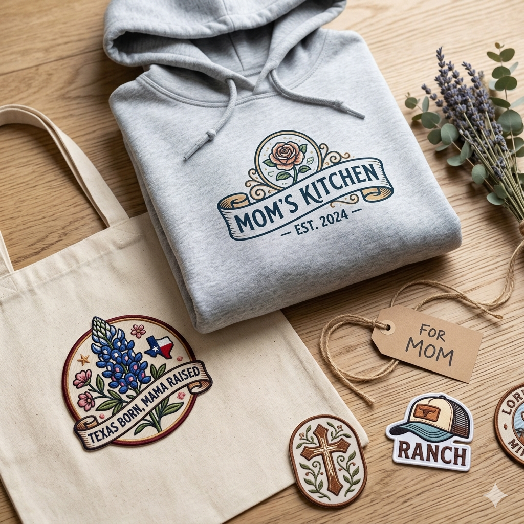 Custom Mother's Day Gifts You Can Make with DTF Transfers and Patches