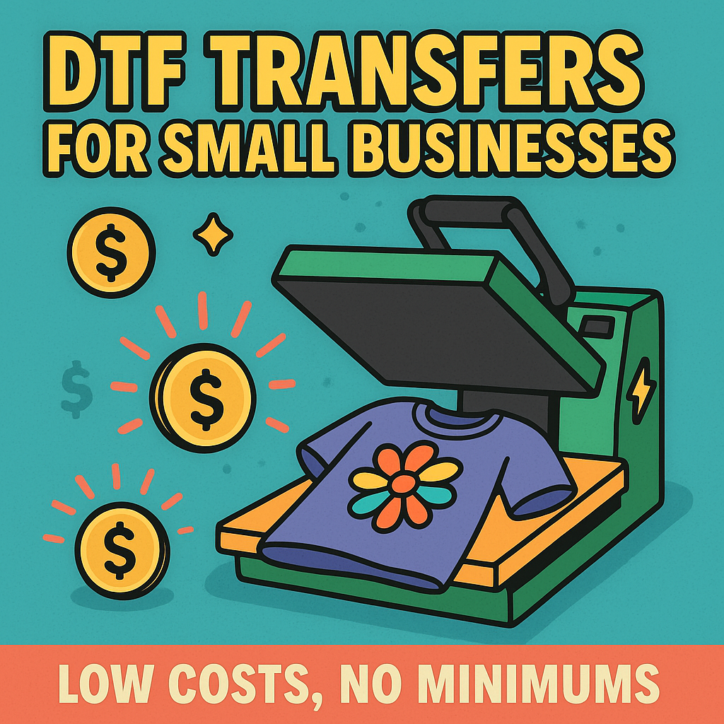 DTF Transfers for Small Businesses: Why They’re a Game-Changer